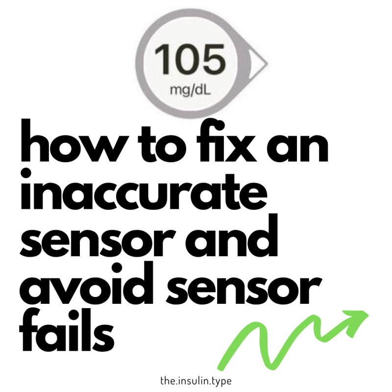 How to fix an inaccurate Dexcom sensor and avoid sensor fails